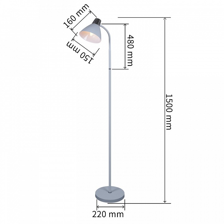 Торшер Reluce 03041-1 03041-0.6-01 WH