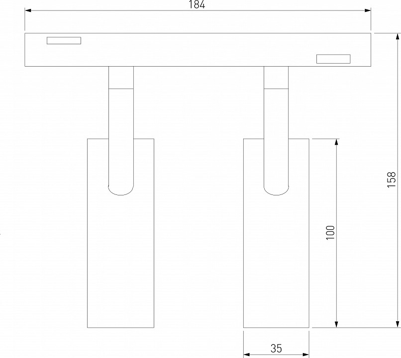 Светильник на штанге Elektrostandard Slim Magnetic a062852