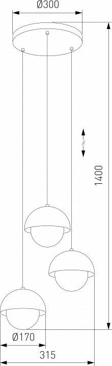 Подвесной светильник TK Lighting Bono 10206 Bono