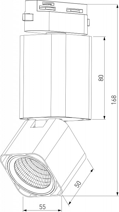 Светильник на штанге Elektrostandard Cubus a062877