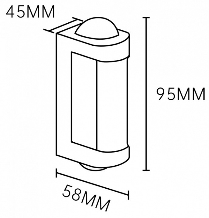 Накладной светильник Escada 30006LED 30006W/01LED