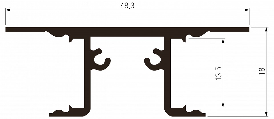 Короб накладной Elektrostandard LL-2-ALP022 a066621