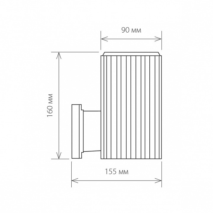 Светильник на штанге Elektrostandard Strict a033491