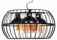 Подвесная люстра LUMINA DECO Optis LDP 11765-3 BK