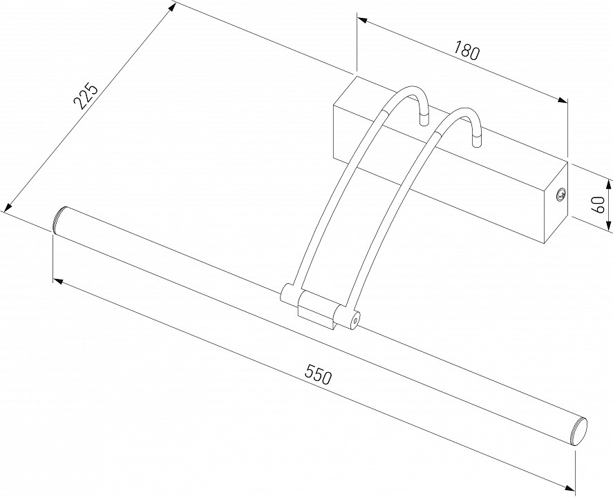 Подсветка для зеркала Elektrostandard Simple a063698