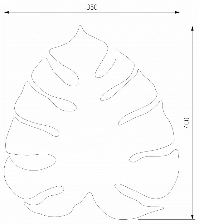 Накладной светильник TK Lighting Monstera 5946 Monstera