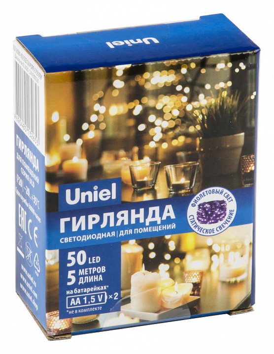 Гирлянда Нить Uniel ULD-S0500 UL-00007185