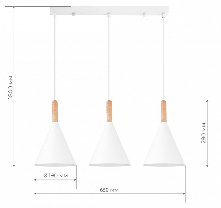 Подвесной светильник EVOLUCE Arket SLE1255-503-03