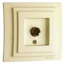 ТВ-розетка Mono Electric Larissa 103-171705-138