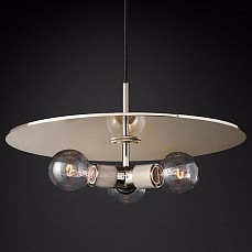 Подвесной светильник Imperiumloft Rh Utilitaire Disk Triple Pendant 40.2341