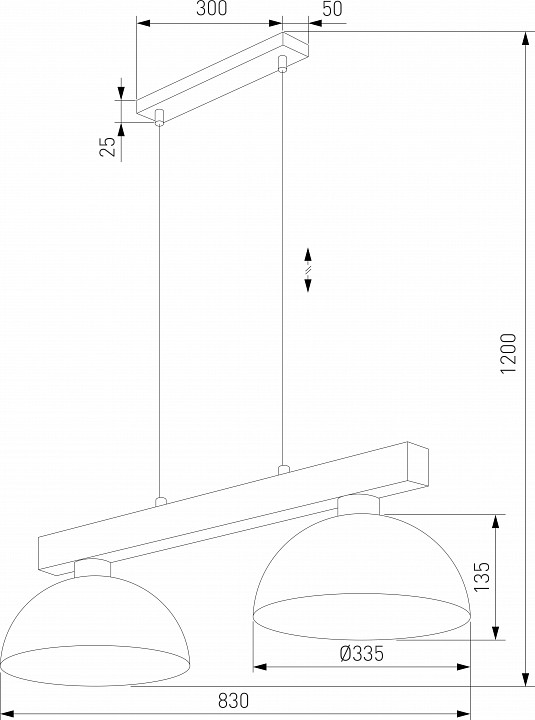 Подвесной светильник TK Lighting Oslo 4507 Oslo