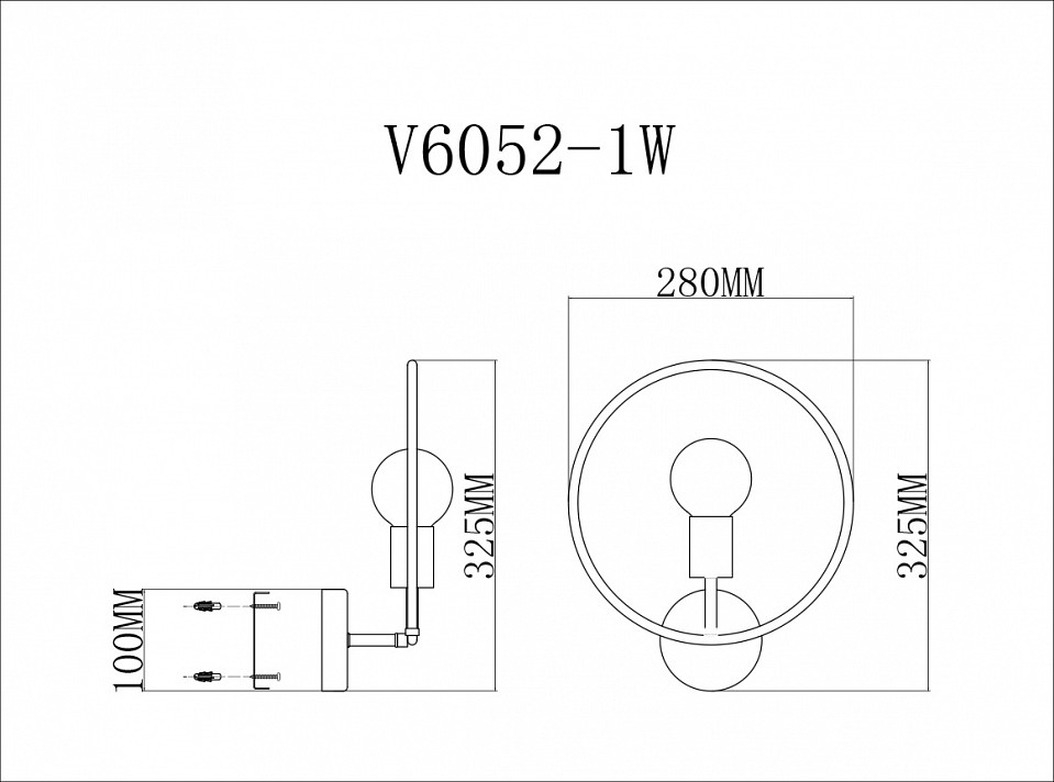 Бра Moderli Sachara V6052-1W