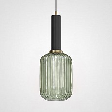 Подвесной светильник Imperiumloft Ferm Living Chinese Lantern A Brass / Green IRIS01