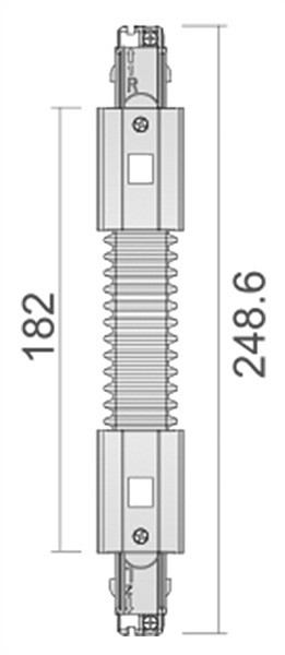 Соединитель гибкий для треков Deko-Light D Line 710041