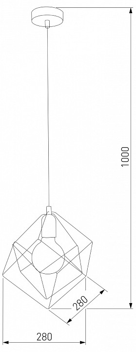 Подвесной светильник TK Lighting Alambre 192 Alambre