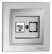 Розетка Ethernet RJ-45 Mono Electric Despina 102-212105-125