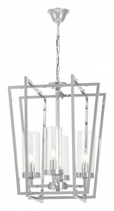 Подвесная люстра LUMINA DECO Afres LDP 1246-4 CHR