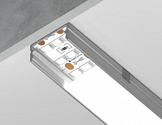 Профиль накладной Ambrella Light GP GP2001AL