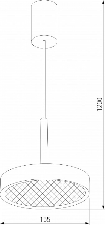 Подвесной светильник Elektrostandard Plate a065413