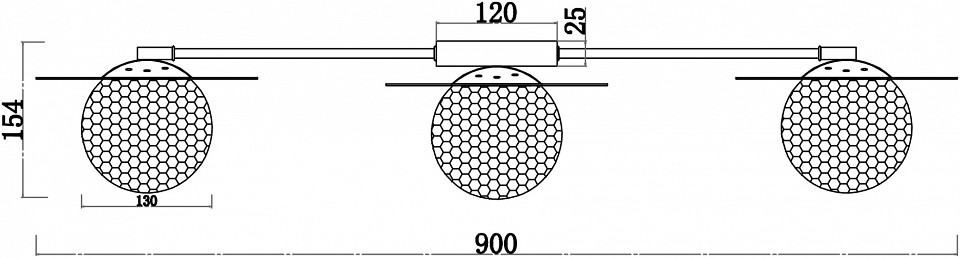 Потолочная люстра F-promo Roshni 3050-7P