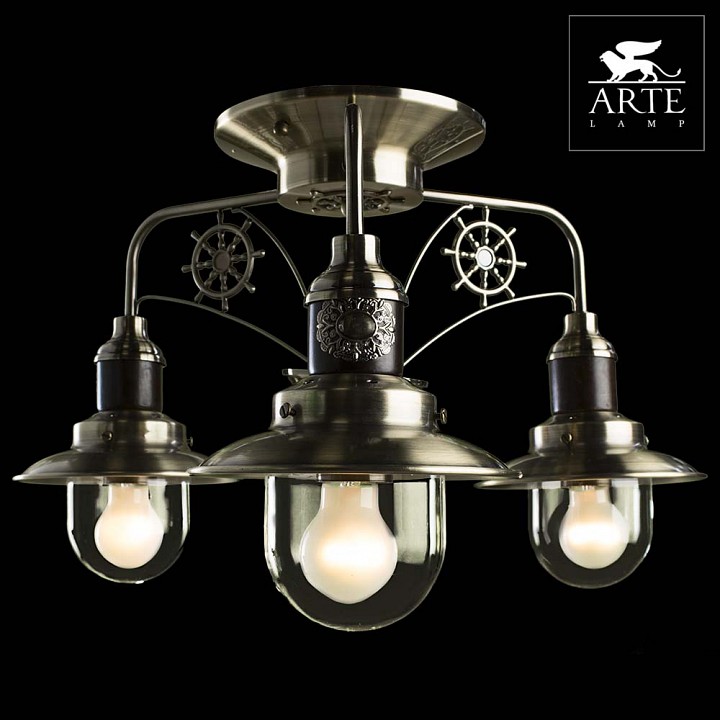 Потолочная люстра Arte Lamp Sailor A4524PL-3AB