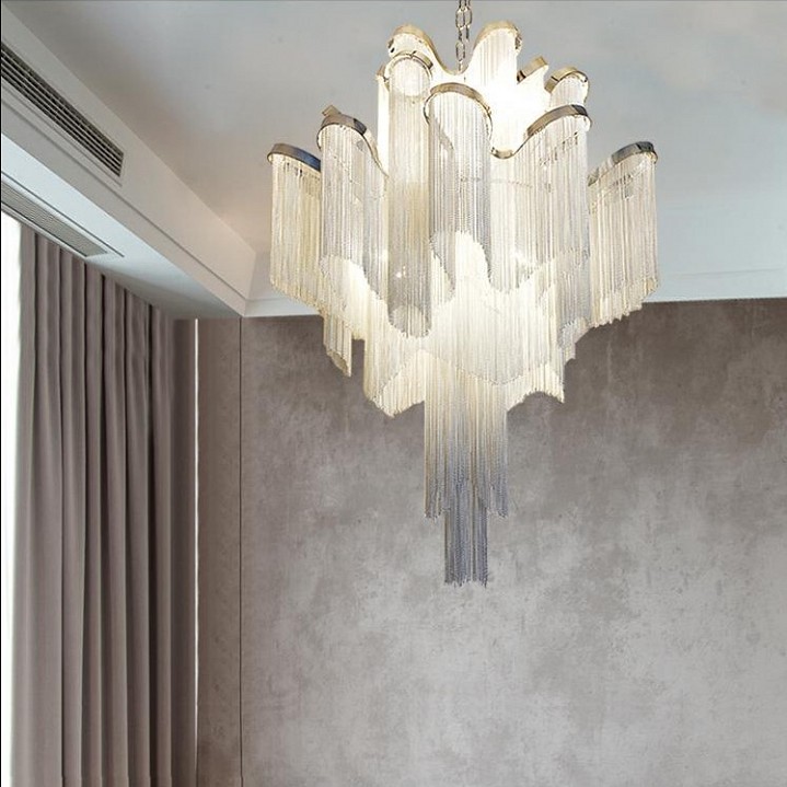 Подвесная люстра Imperiumloft Ava Chain Atlantis Chandelier 40.278