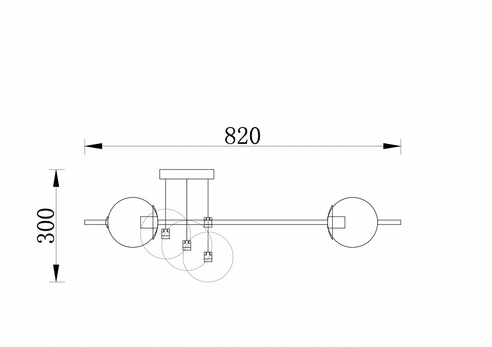 Потолочная люстра Freya Damask FR5205PL-08BS