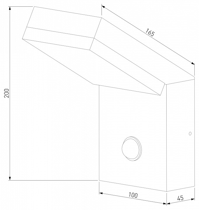 Накладной светильник Elektrostandard Sensor a053947