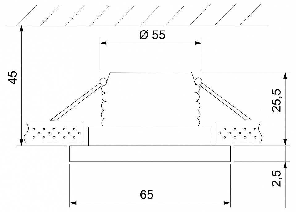 Встраиваемый светильник Elektrostandard 15272/LED a056031