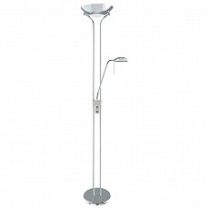 Торшер с подсветкой Arte Lamp Duetto A4329PN-2CC