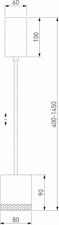 Подвесной светильник Elektrostandard Lead a062414