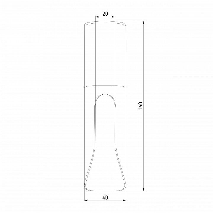 Накладной светильник Elektrostandard Apex a068290