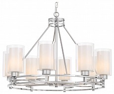 Подвесная люстра LUMINA DECO Marietta LDP 8025-8 CHR+WT