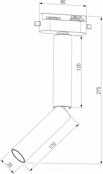 Светильник на штанге Elektrostandard Pika a065275