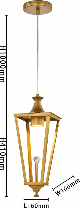 Подвесной светильник Favourite Lampion 4003-1P