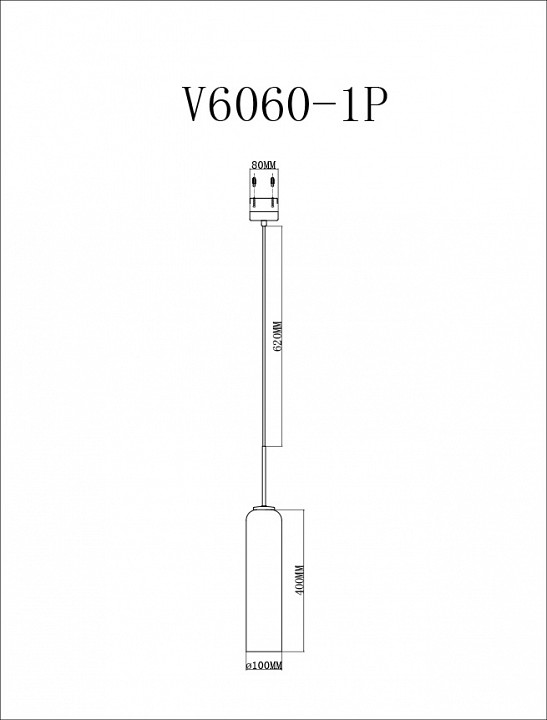 Подвесной светильник Moderli Celebria V6060-1P