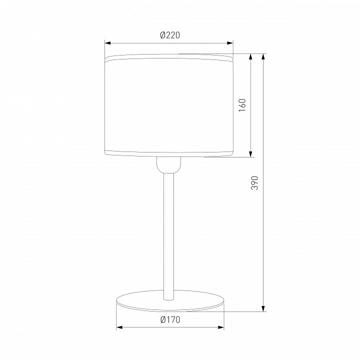 Настольная лампа декоративная TK Lighting Juta 5552 Juta