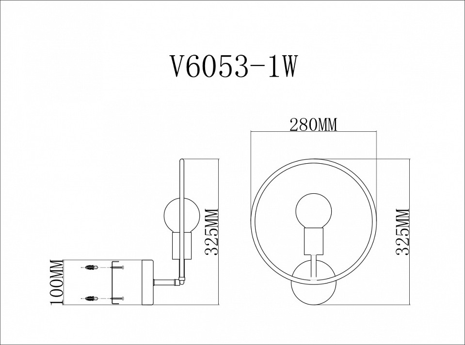 Бра Moderli Sachara V6053-1W