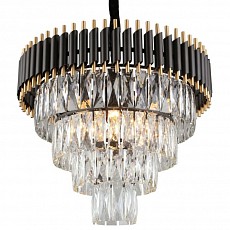 Подвесная люстра Imperiumloft Empire Black Chandelier Crystal 40.2861