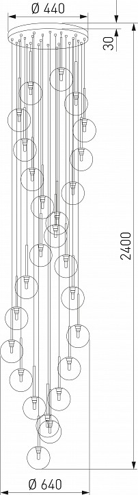 Подвесной светильник TK Lighting Aurora 10258 Aurora