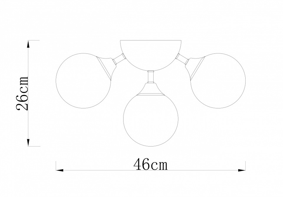 Потолочная люстра Arte Lamp Fobos A2704PL-5SG