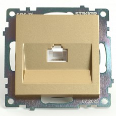 Розетка Ethernet RJ-45 без рамки Stekker Катрин 49227