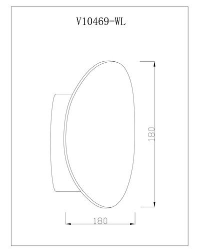 Накладной светильник Moderli Parma V10469-WL