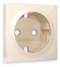 Накладка для розетки с заземлением Ambrella Volt Quant AP3060