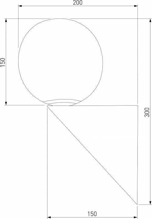 Светильник на штанге Elektrostandard Gravity a063378