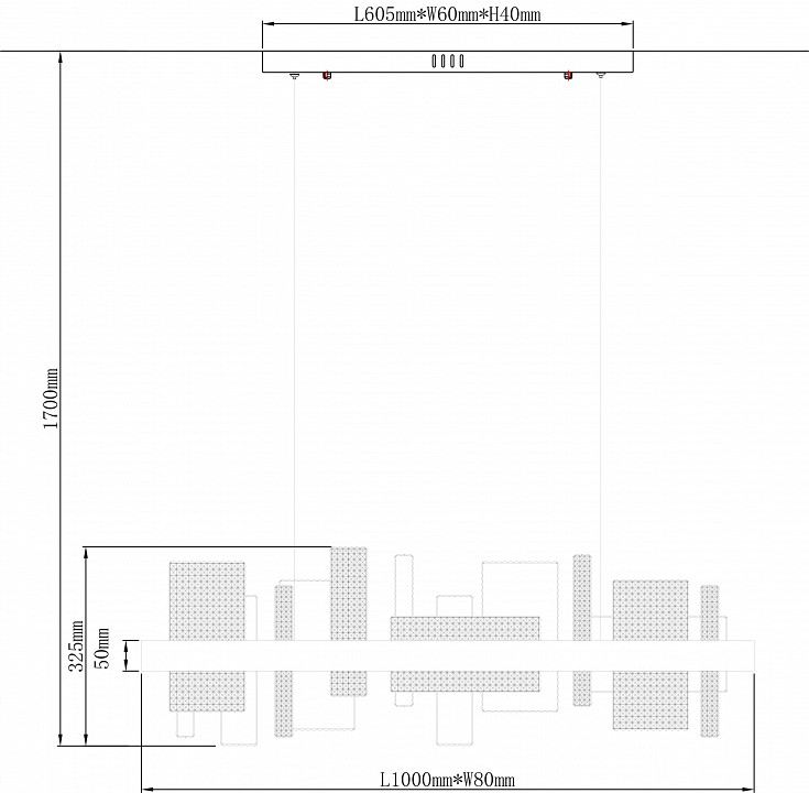 Подвесной светильник Wertmark Lotta WE461.03.023