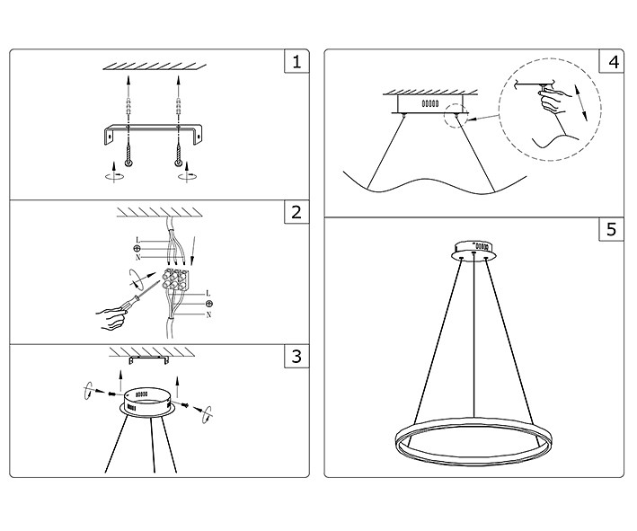 Подвесной светильник Kink Light Тор 08213,19A(3000K)