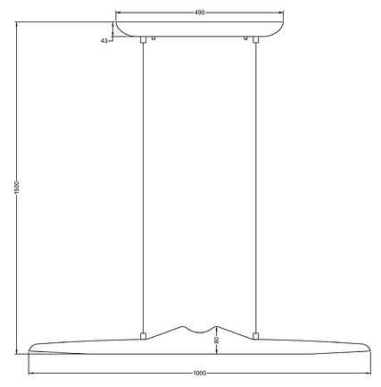 Подвесной светильник Arte Lamp Conca A4286SP-19BK