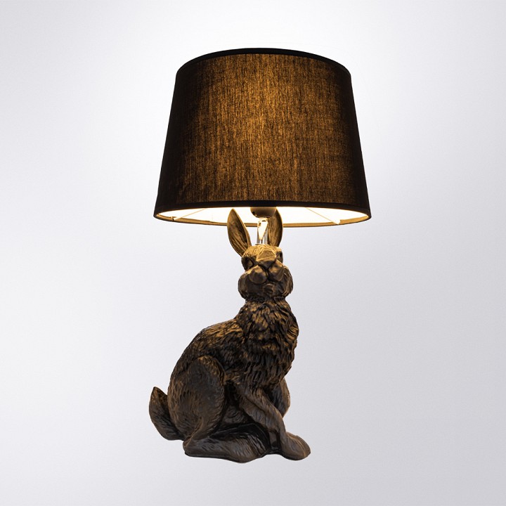 Настольная лампа декоративная Arte Lamp Izar A4015LT-1BK