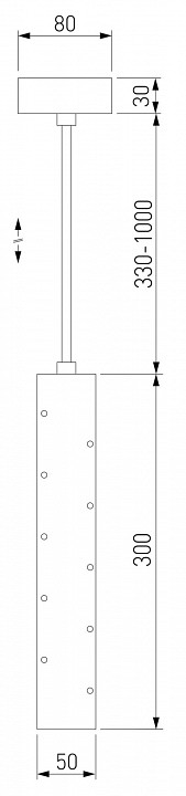 Подвесной светильник Elektrostandard Bong a055667